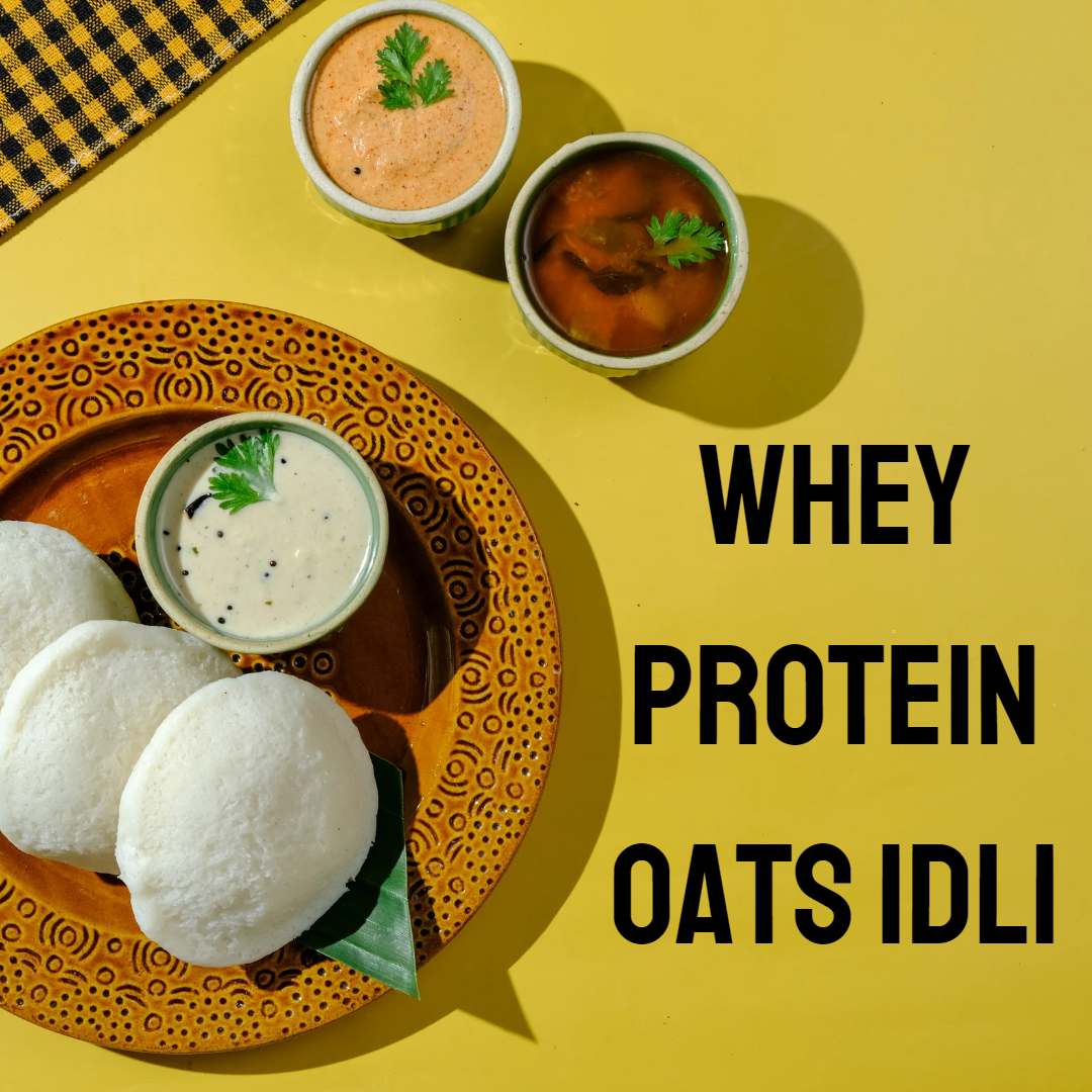 Whey Protein Oats Idli