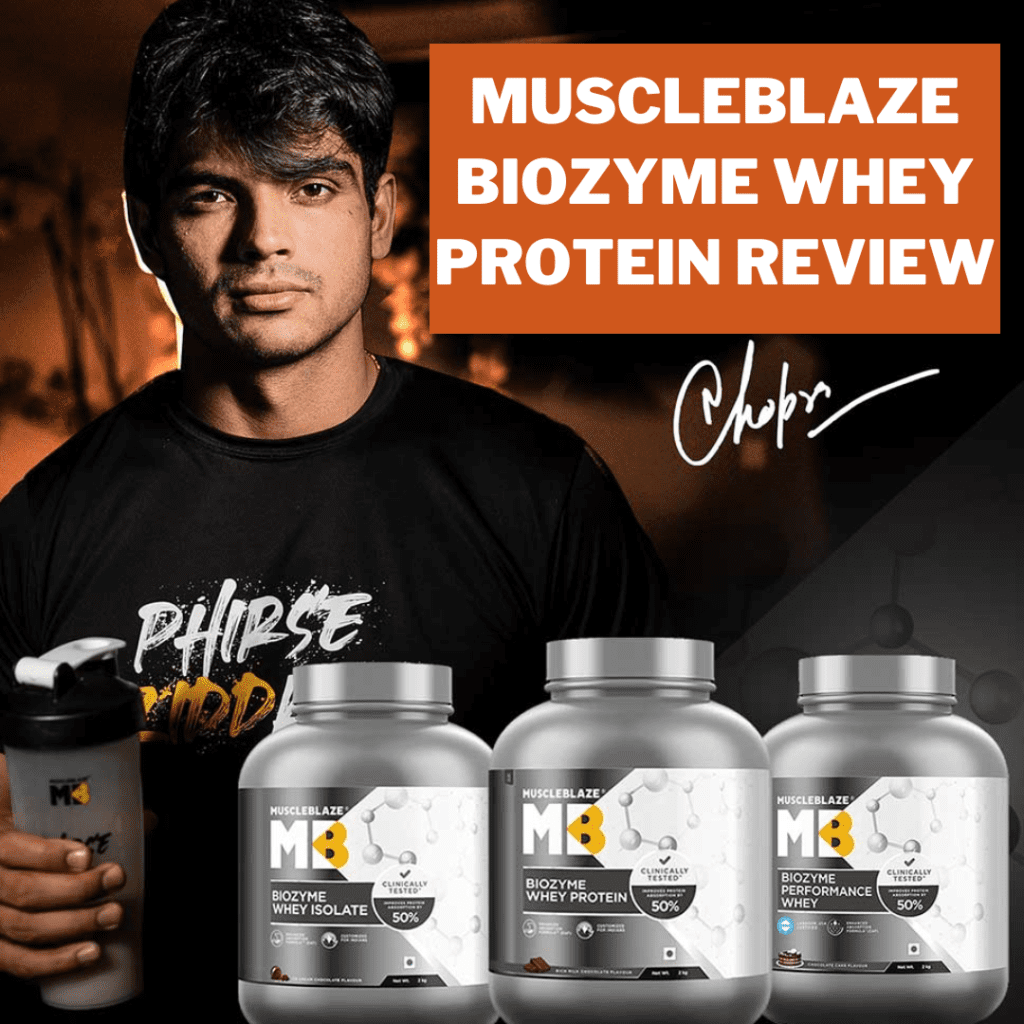 MuscleBlaze Biozyme Whey Protein Isolate Product Review