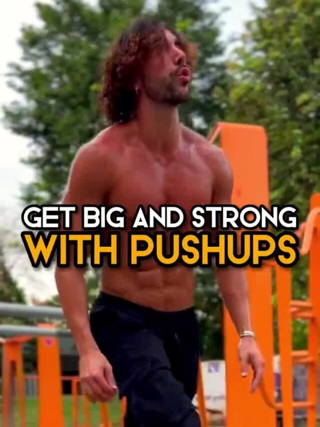 Grow big and strong with push ups