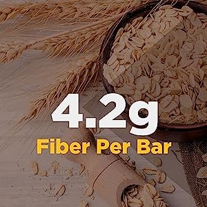 4.2g Fiber per Bar