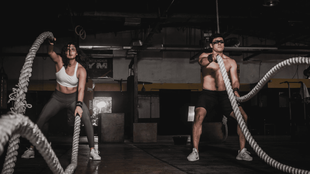 CrossFit training session