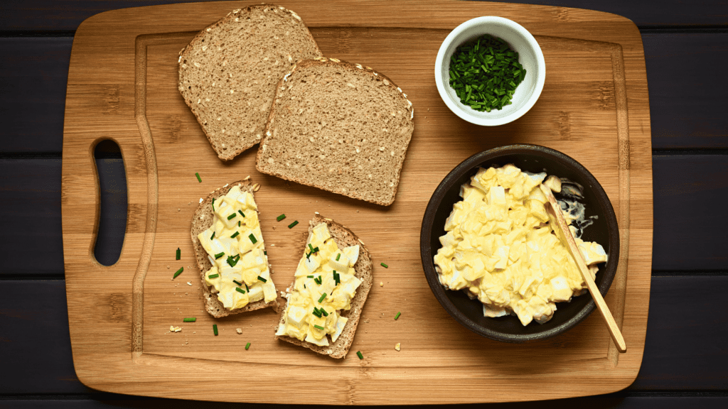 Egg protein sandwich - a nutritious breakfast option