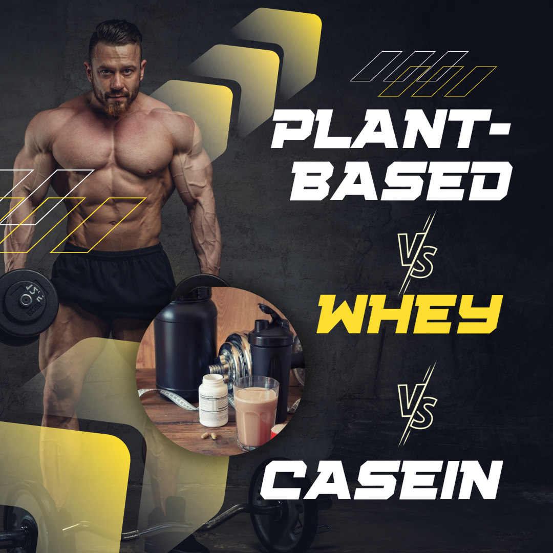 Plant-Based Protein vs. Whey vs. Casein