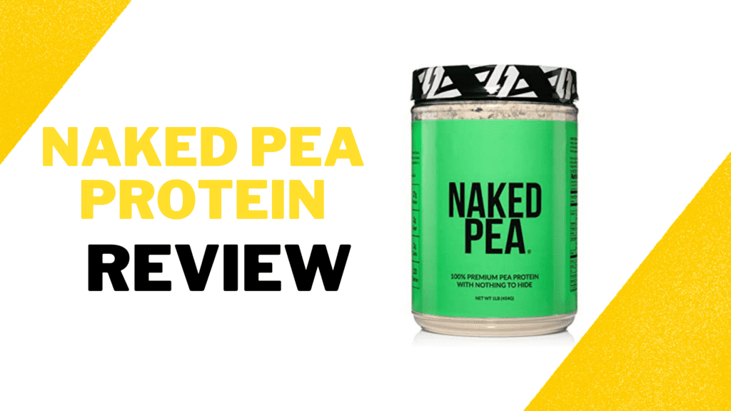 Naked pea protein powder