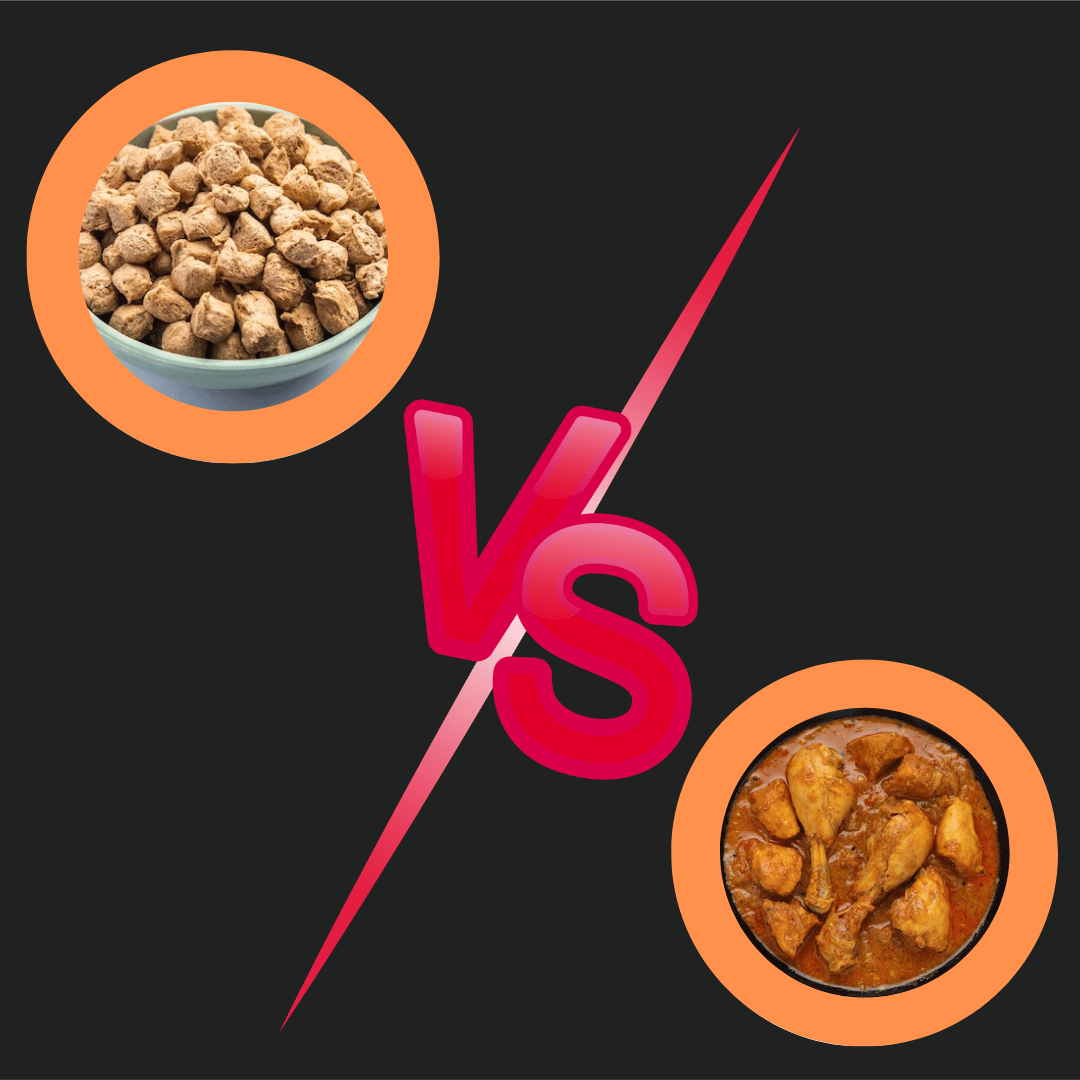 Soya Chunks vs Chicken