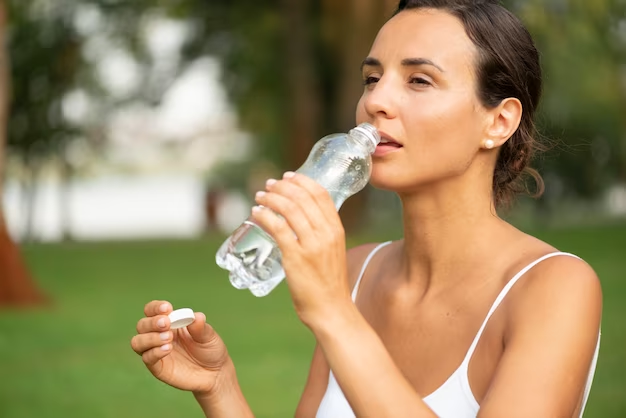 Lemon and Chia Seed Water
