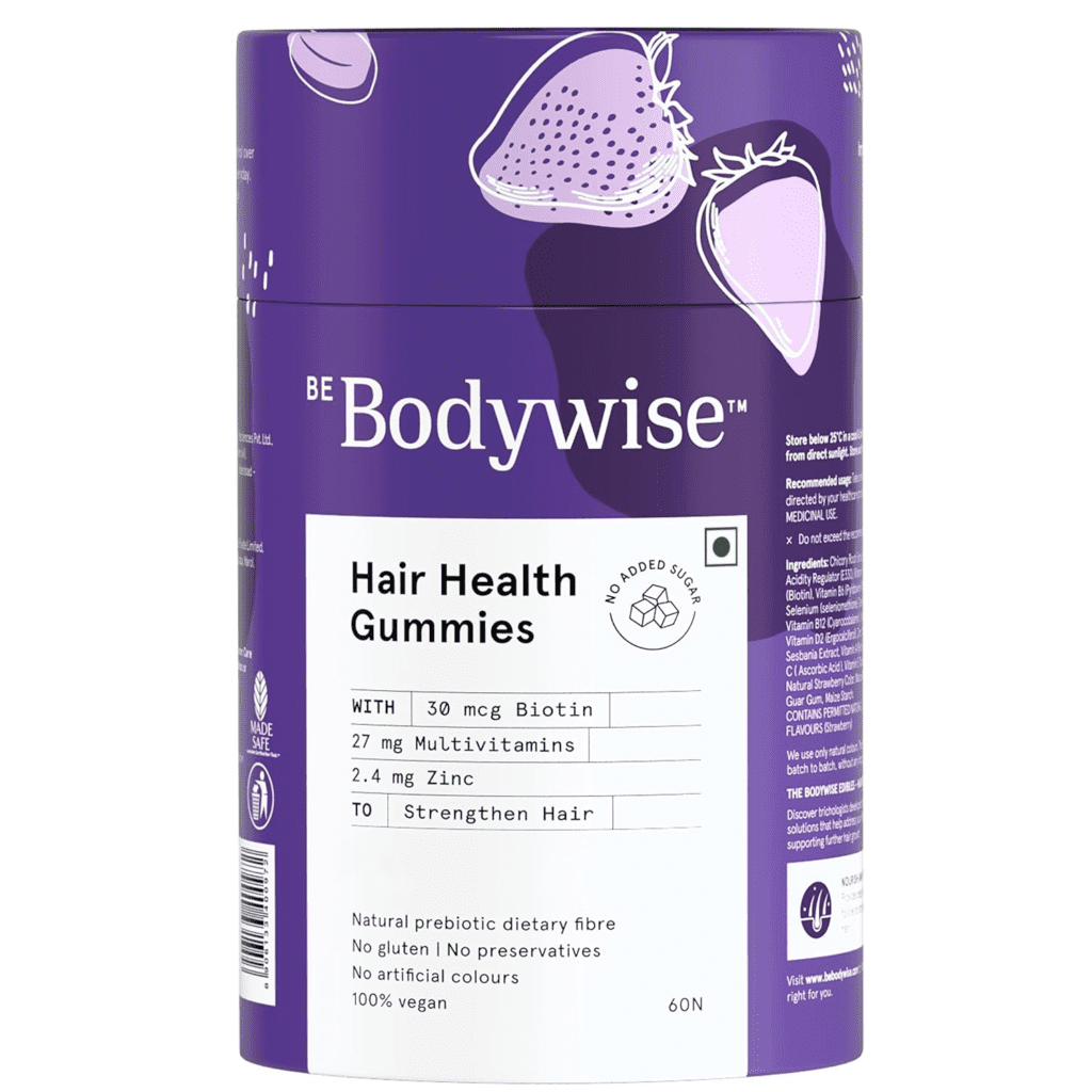 Bodywise hair health gummies
