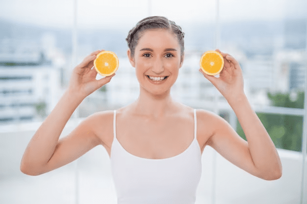 Vitamin C tablets for skin whitening