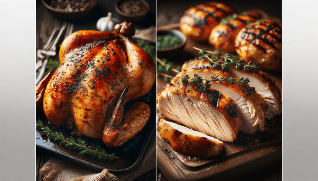Protein in 6oz Chicken