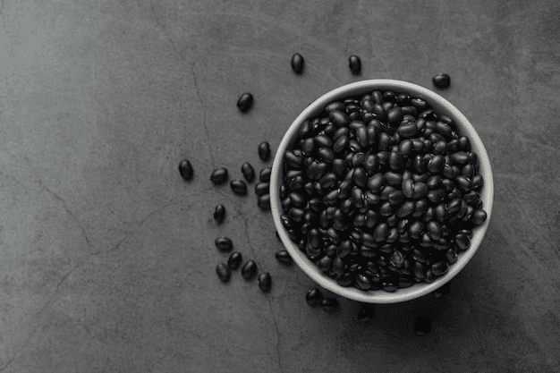 Black Beans| Iron-Rich Foods for Vegetarian Diet