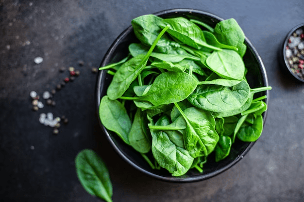 Spinach | Iron-Rich Foods for Vegetarian Diet